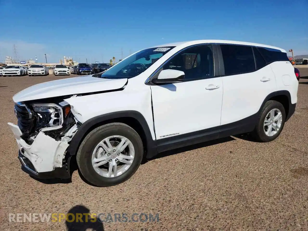 1 Photograph of a damaged car 3GKALMEG8RL389922 GMC TERRAIN 2024