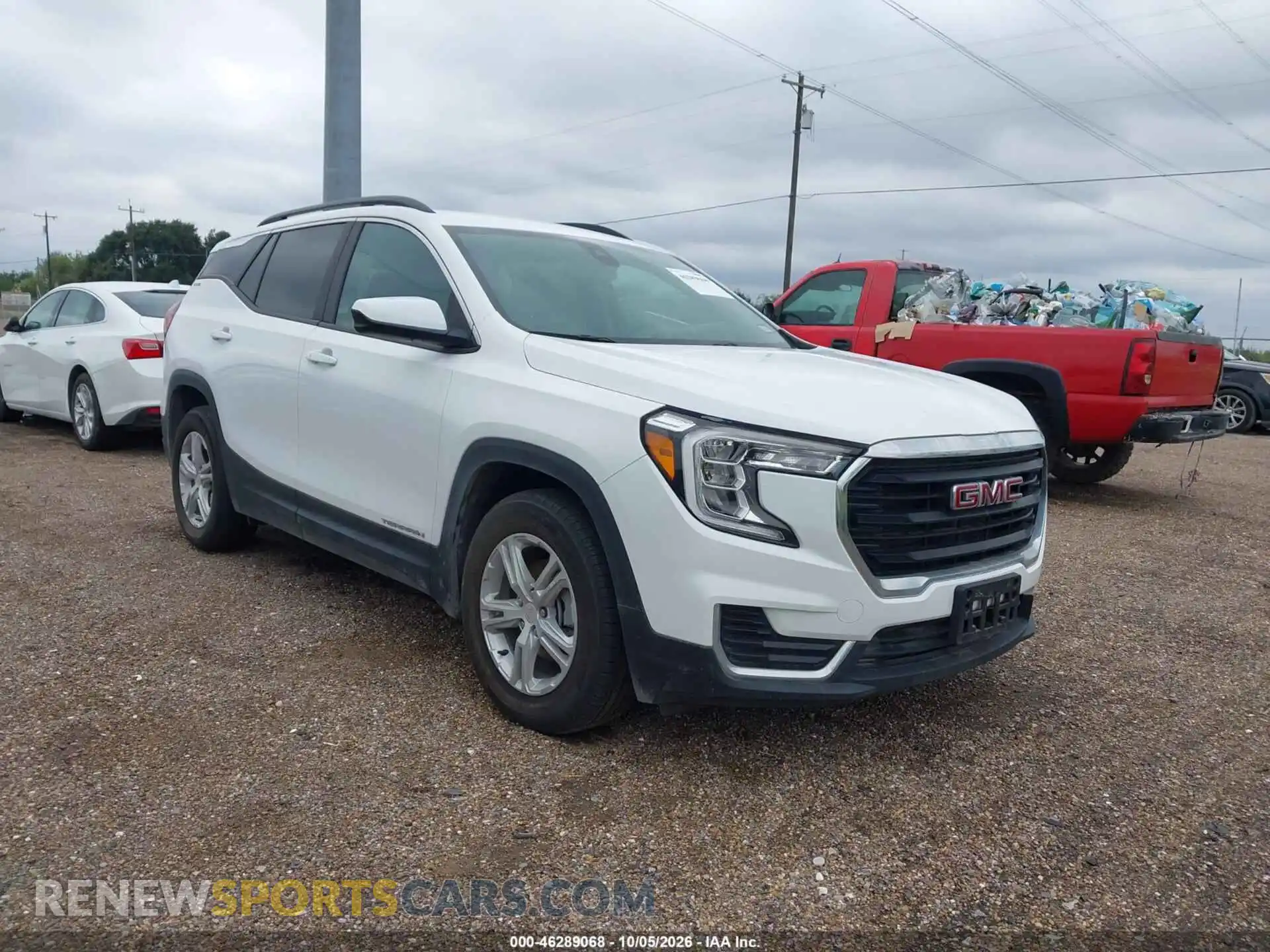 1 Photograph of a damaged car 3GKALMEG8RL395431 GMC TERRAIN 2024