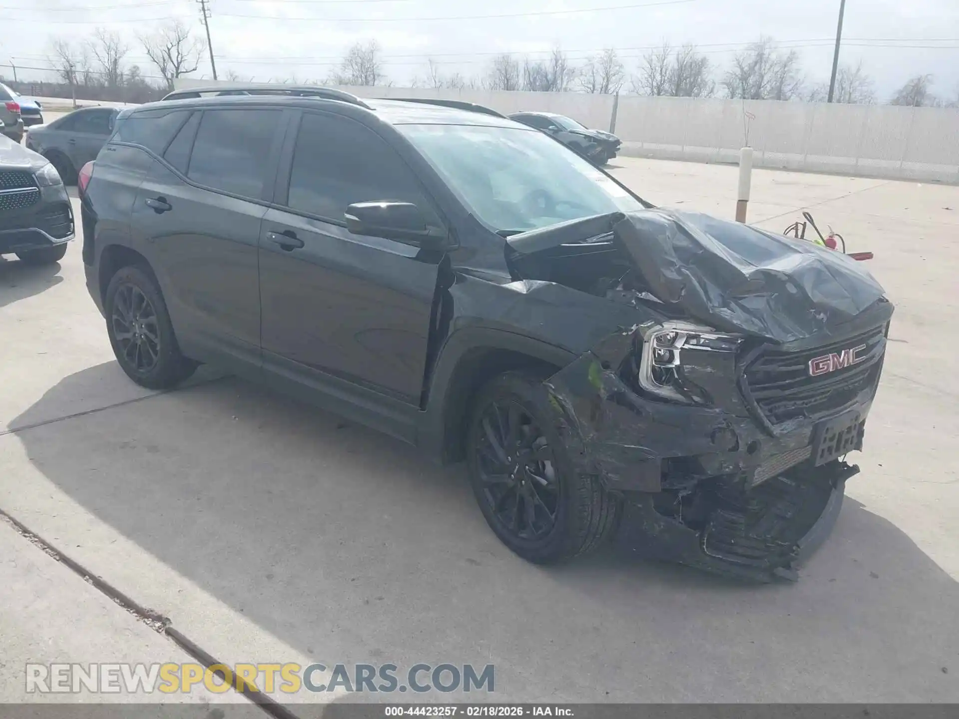 1 Photograph of a damaged car 3GKALMEG8RL399754 GMC TERRAIN 2024