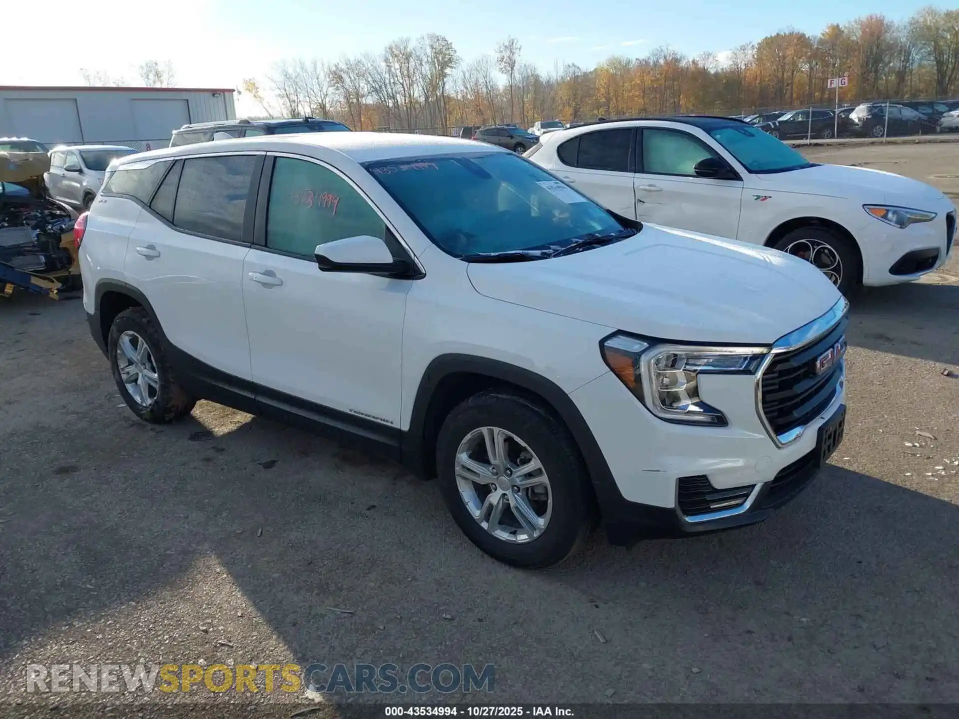 1 Photograph of a damaged car 3GKALMEG9RL116147 GMC TERRAIN 2024