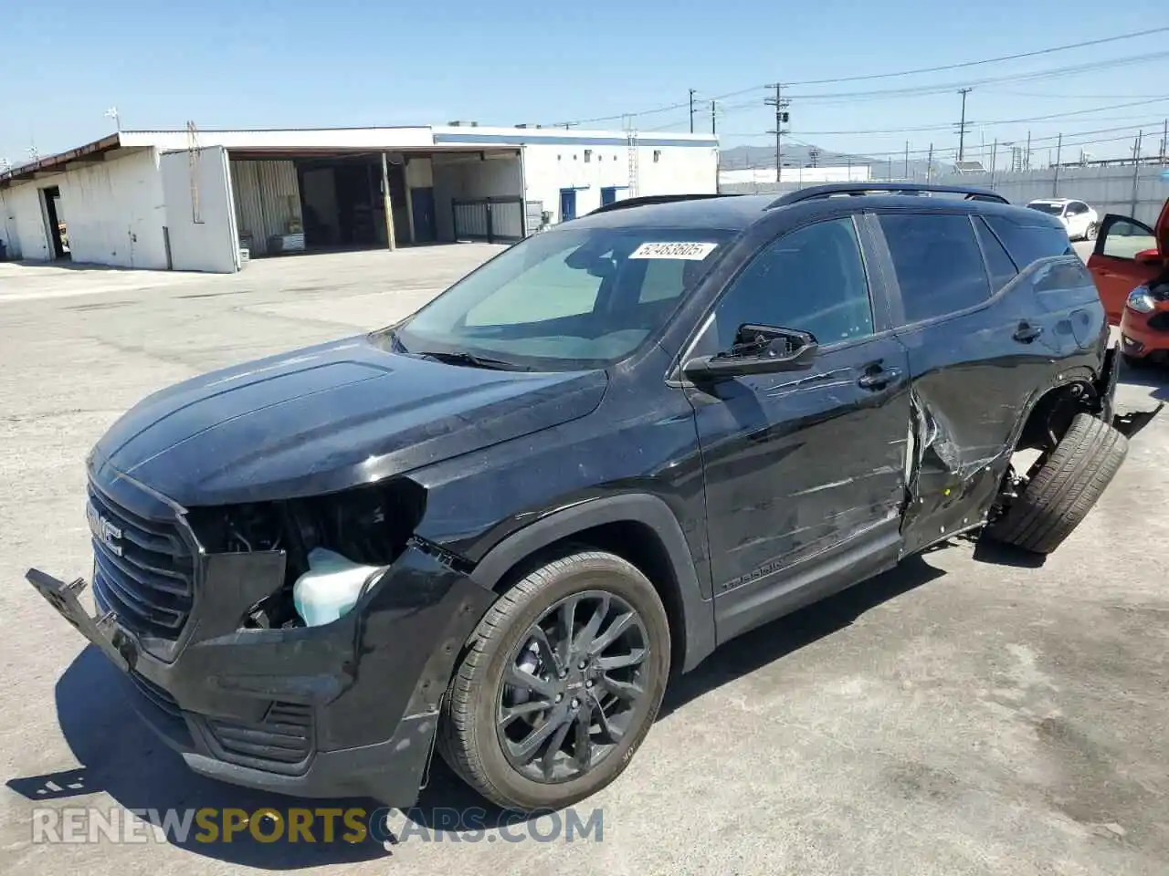 1 Photograph of a damaged car 3GKALMEG9RL231685 GMC TERRAIN 2024