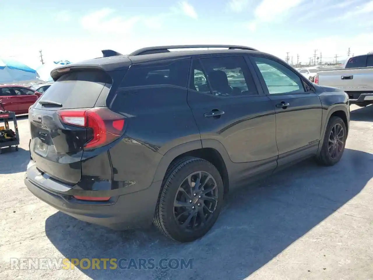 3 Photograph of a damaged car 3GKALMEG9RL231685 GMC TERRAIN 2024