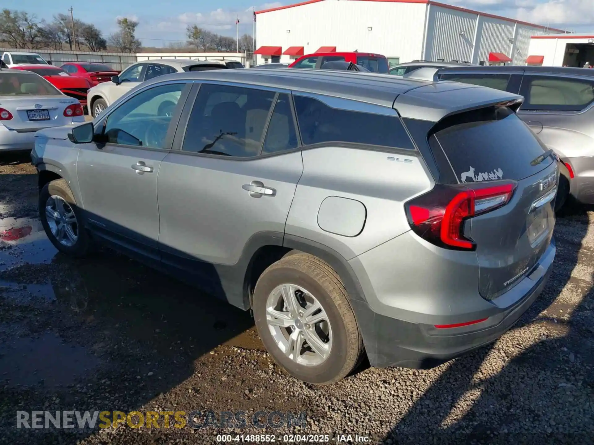 3 Photograph of a damaged car 3GKALMEG9RL305719 GMC TERRAIN 2024