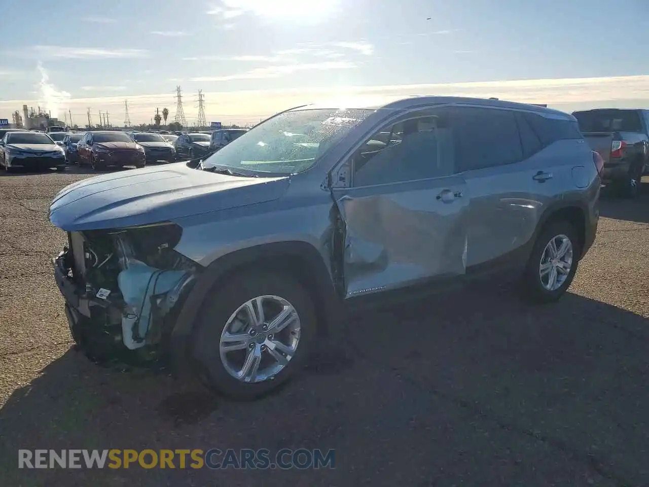 1 Photograph of a damaged car 3GKALMEG9RL370389 GMC TERRAIN 2024