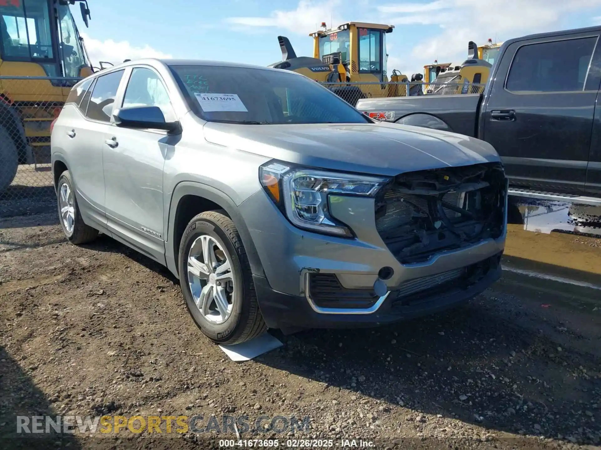 1 Photograph of a damaged car 3GKALMEG9RL372983 GMC TERRAIN 2024