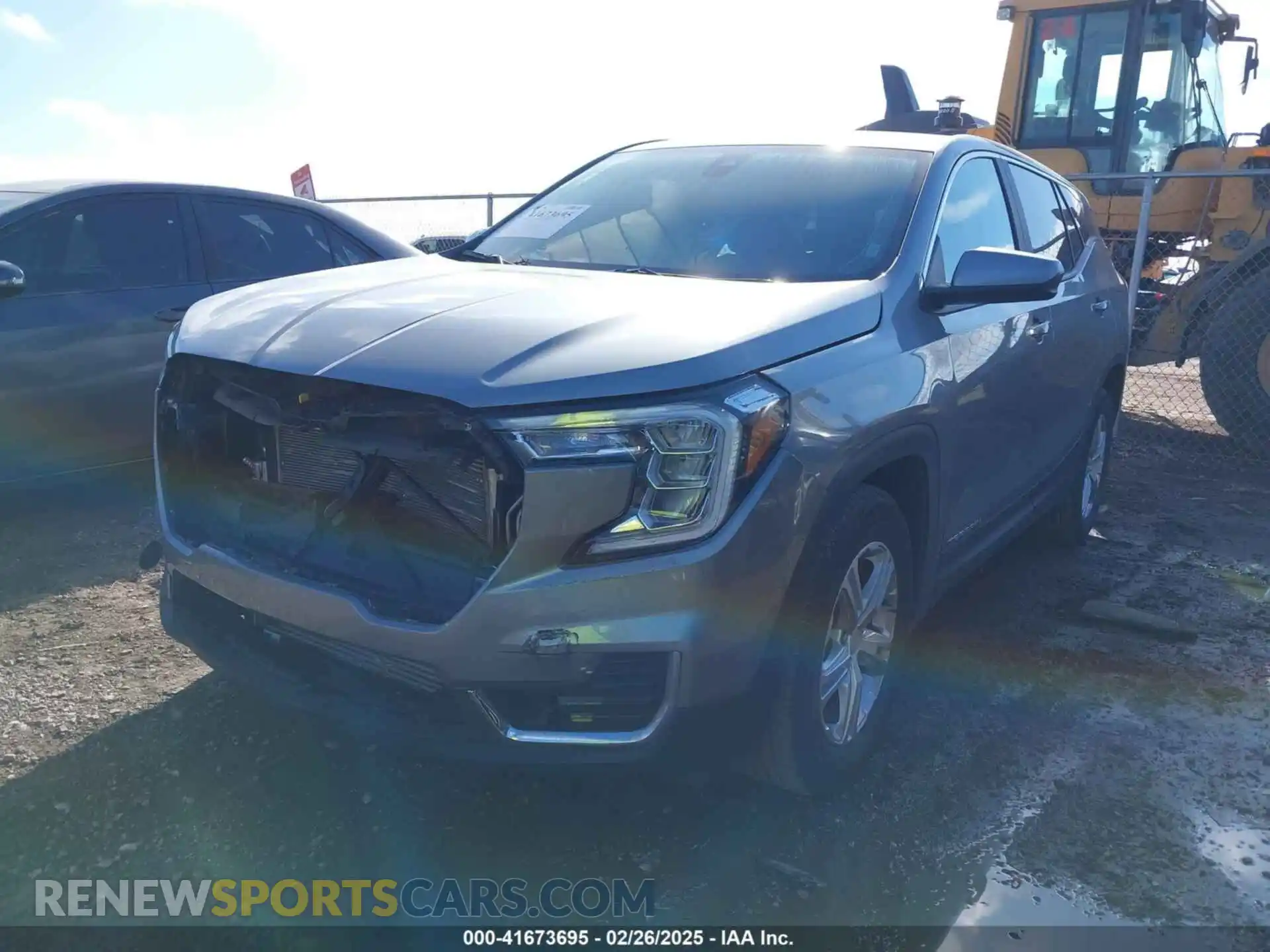 2 Photograph of a damaged car 3GKALMEG9RL372983 GMC TERRAIN 2024