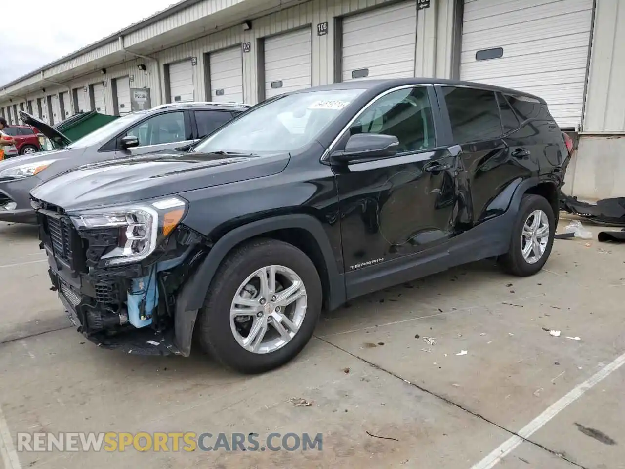 1 Photograph of a damaged car 3GKALMEG9RL389248 GMC TERRAIN 2024