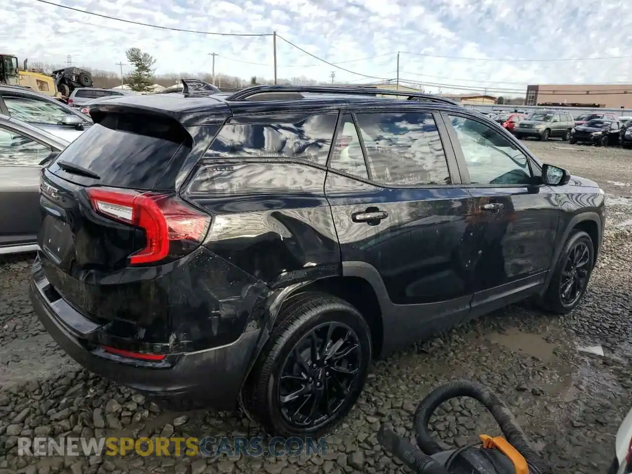 3 Photograph of a damaged car 3GKALMEGXRL115024 GMC TERRAIN 2024