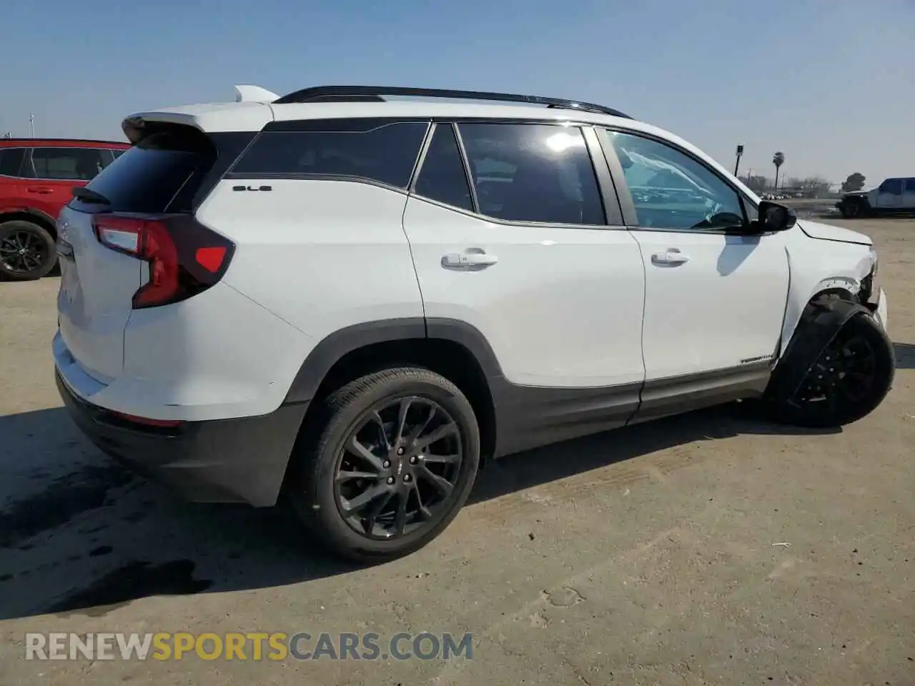 3 fotografías del automóvil dañado 3GKALMEGXRL192928 GMC TERRAIN 2024