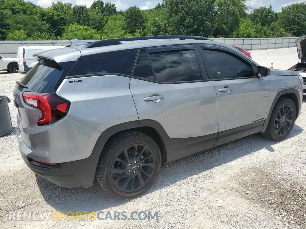 3 Photograph of a damaged car 3GKALMEGXRL267899 GMC TERRAIN 2024