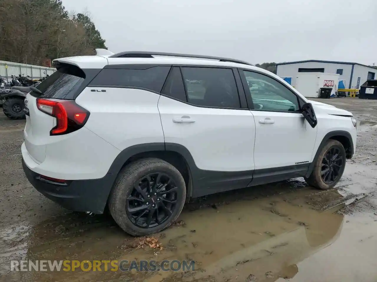 3 fotografías del automóvil dañado 3GKALMEGXRL278742 GMC TERRAIN 2024