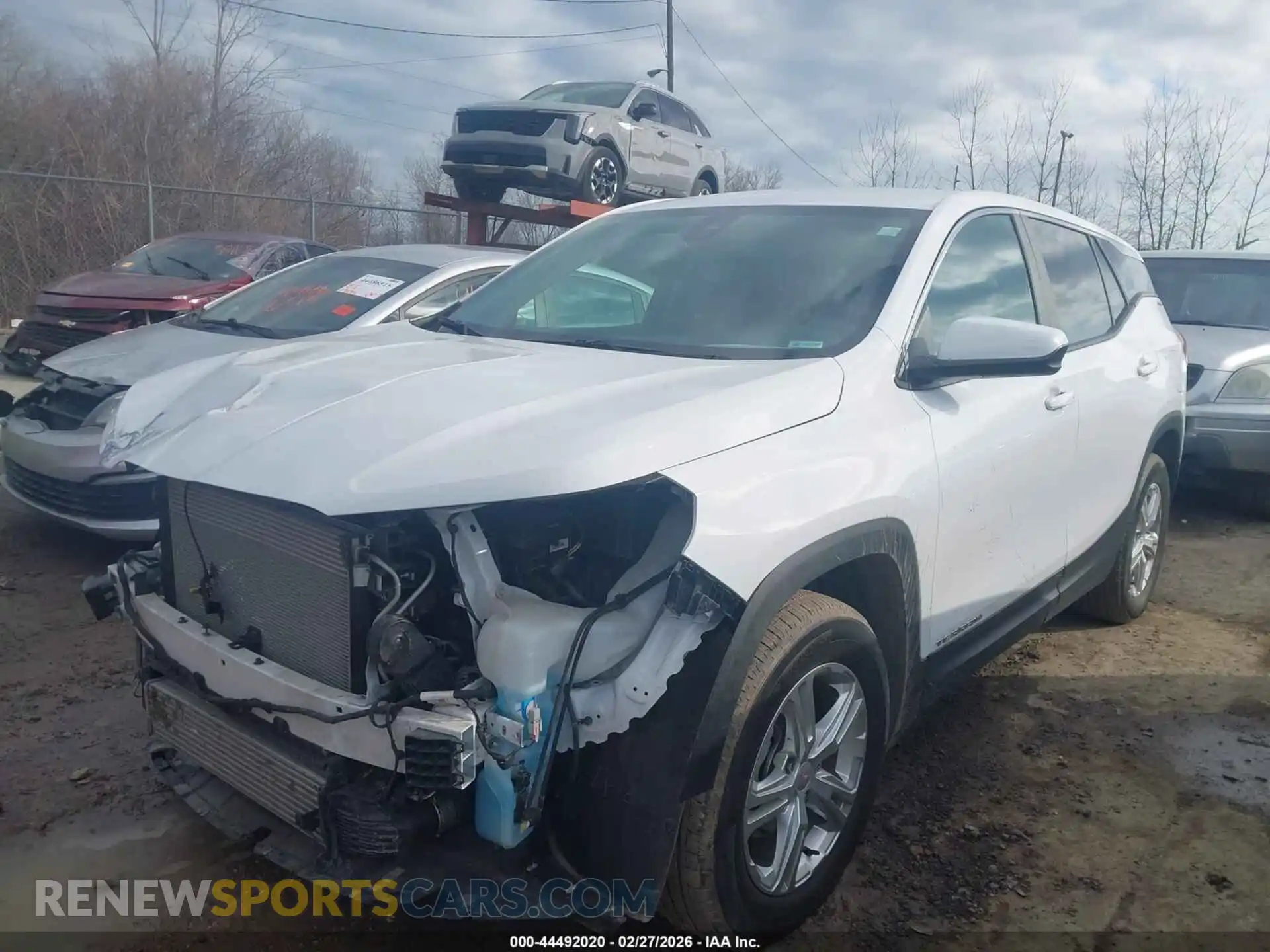 2 Photograph of a damaged car 3GKALMEGXRL326336 GMC TERRAIN 2024
