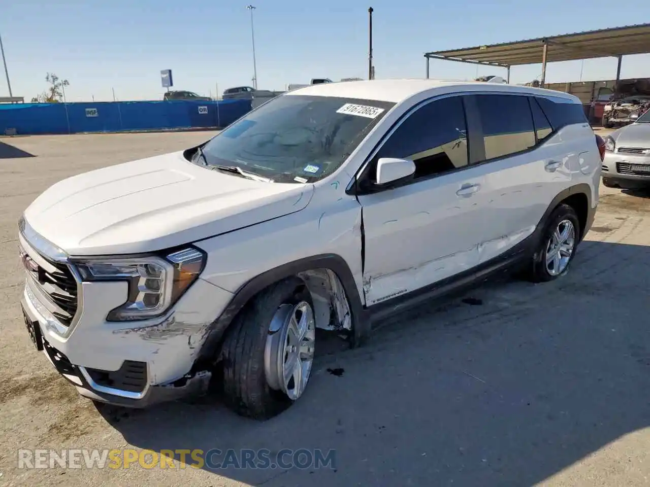 1 fotografías del automóvil dañado 3GKALMEGXRL370840 GMC TERRAIN 2024