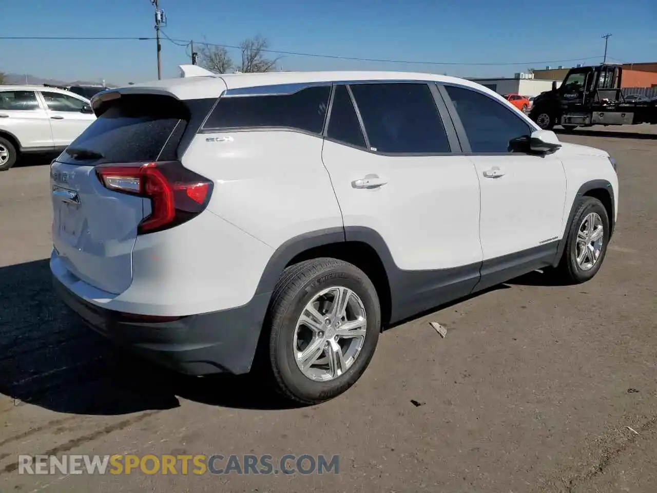 3 fotografías del automóvil dañado 3GKALMEGXRL370840 GMC TERRAIN 2024