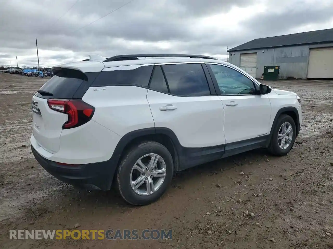 3 Photograph of a damaged car 3GKALMEGXRL392059 GMC TERRAIN 2024
