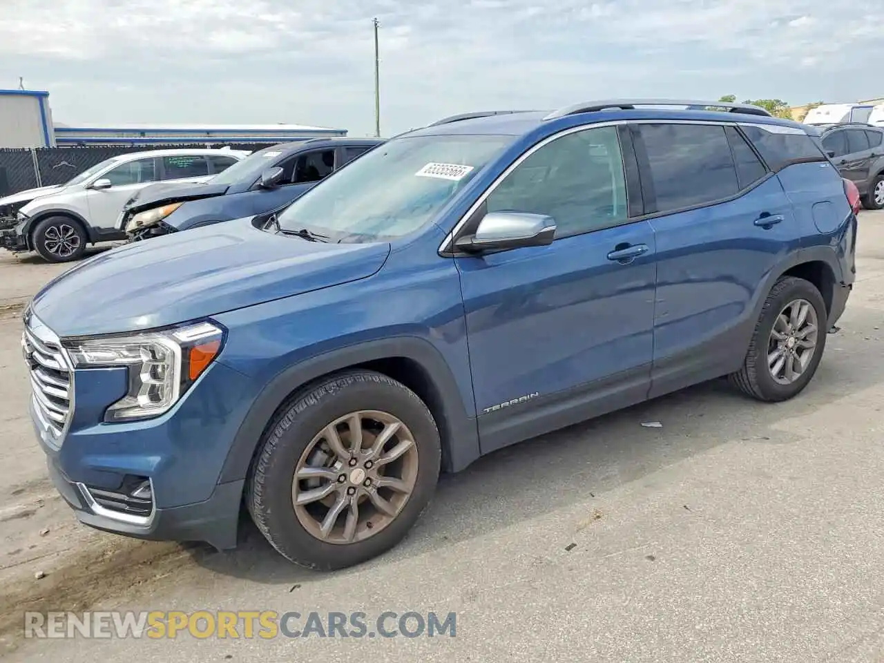 1 Photograph of a damaged car 3GKALPEG0RL166534 GMC TERRAIN 2024