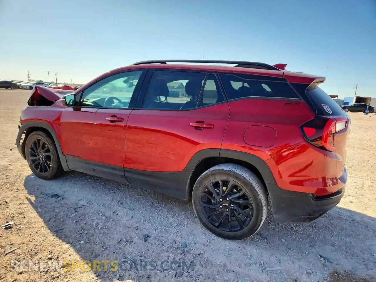 2 fotografías del automóvil dañado 3GKALPEG1RL320314 GMC TERRAIN 2024