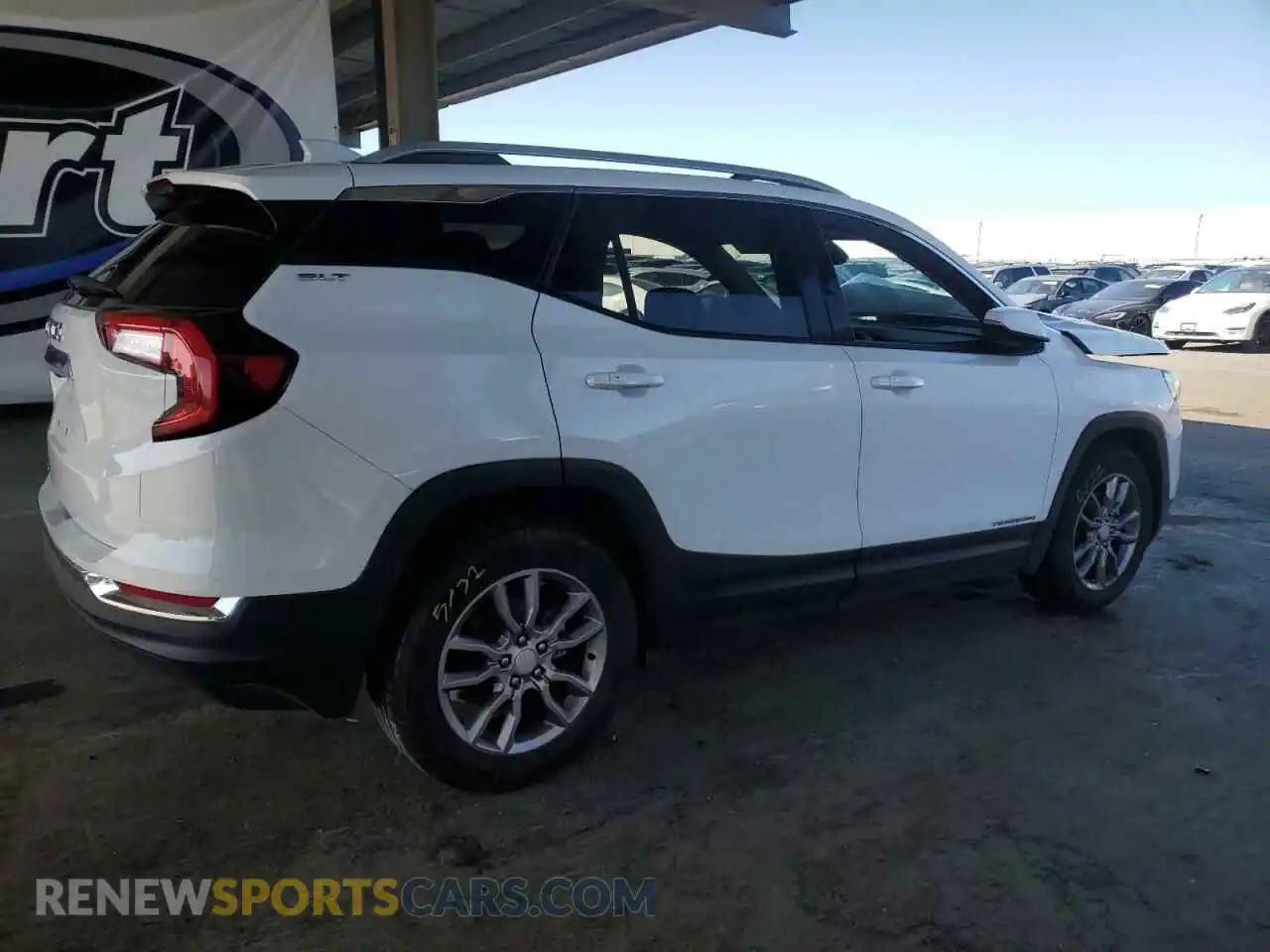 3 Photograph of a damaged car 3GKALPEG2RL137990 GMC TERRAIN 2024