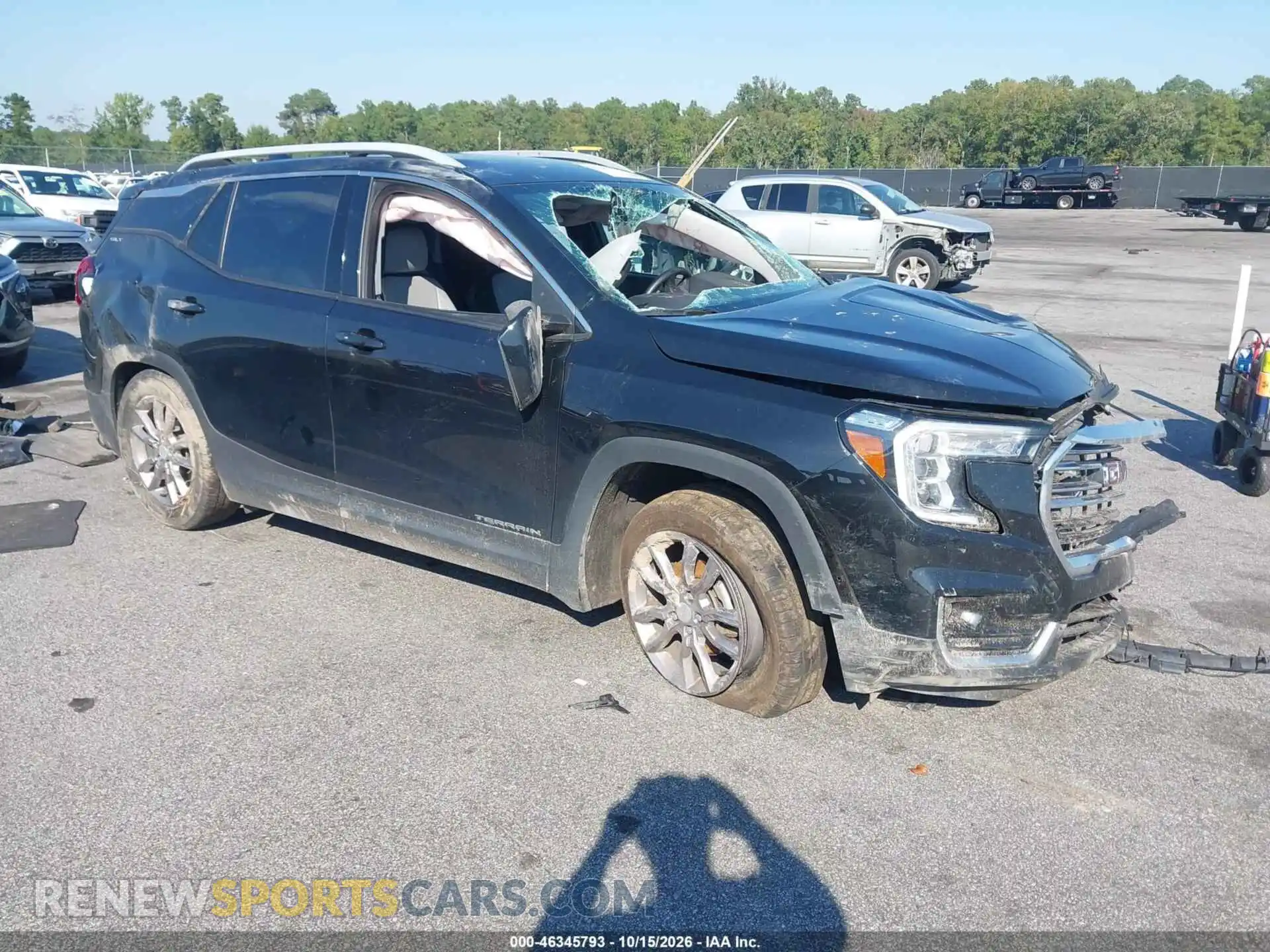1 Photograph of a damaged car 3GKALPEG2RL140680 GMC TERRAIN 2024