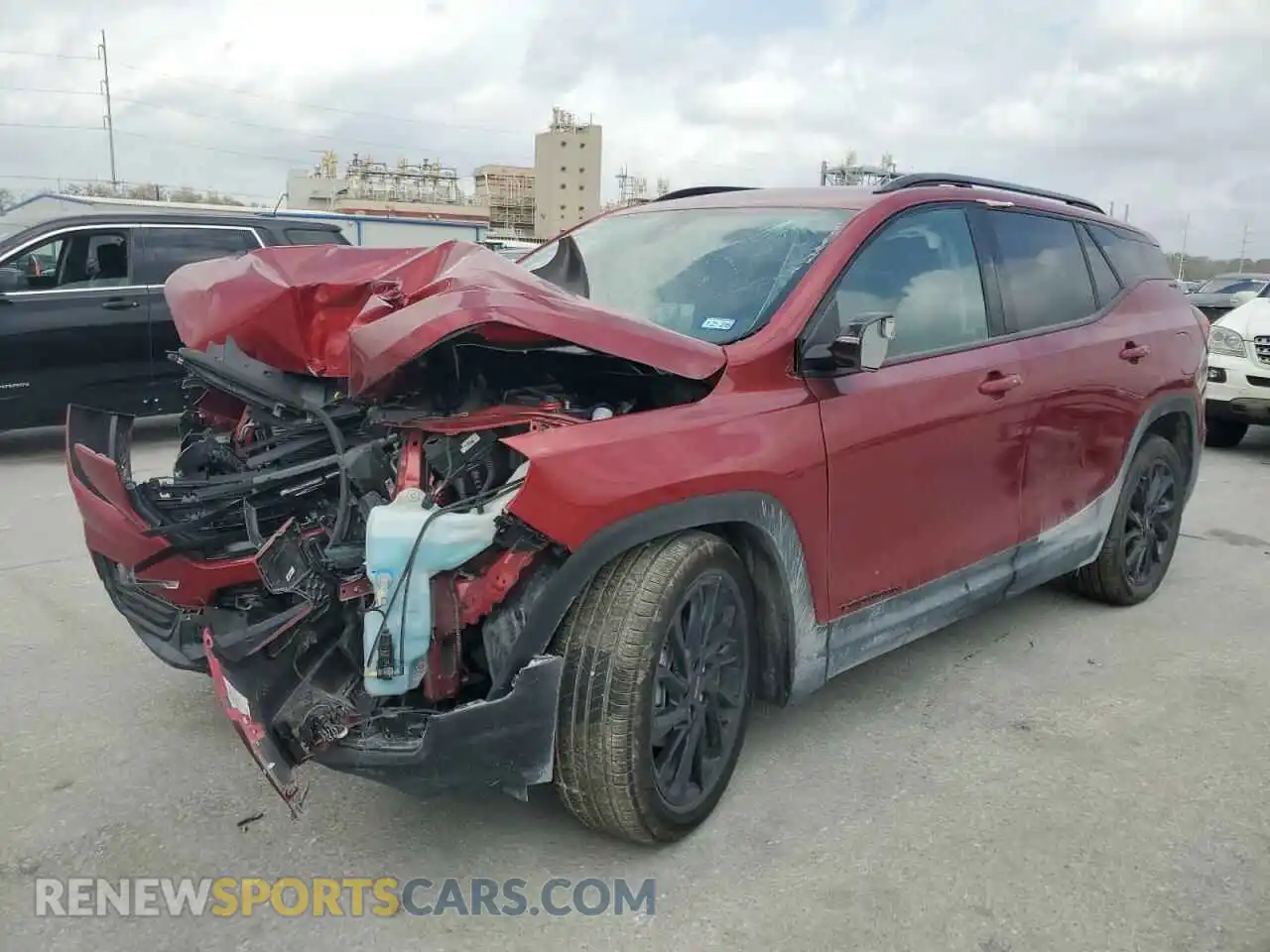 1 Photograph of a damaged car 3GKALPEG2RL391697 GMC TERRAIN 2024