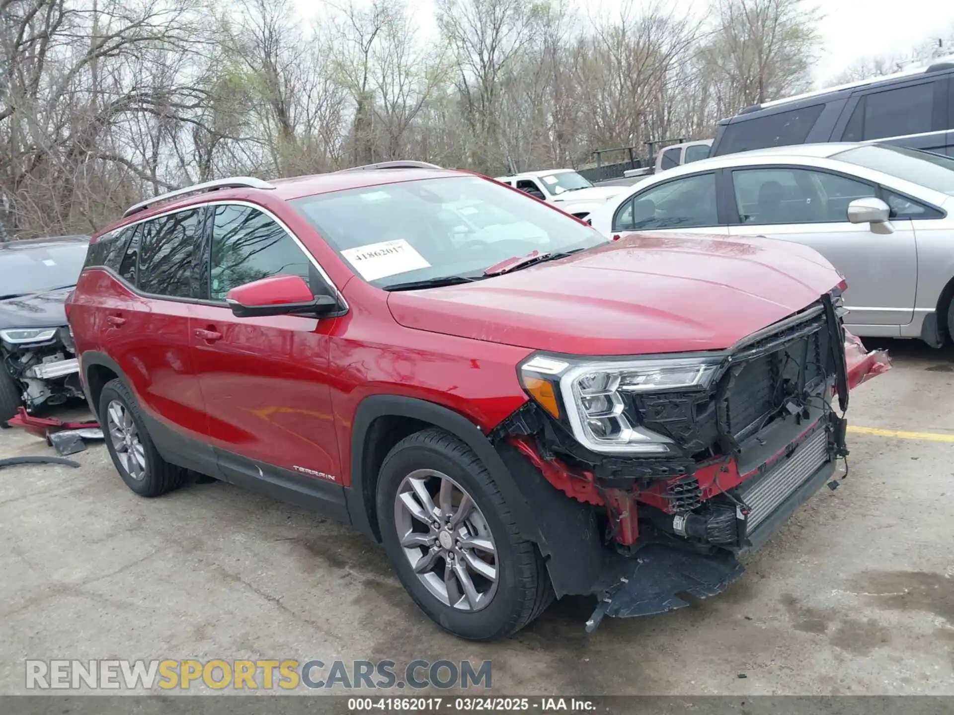 1 Фотография поврежденного автомобиля 3GKALPEG5RL142276 GMC TERRAIN 2024