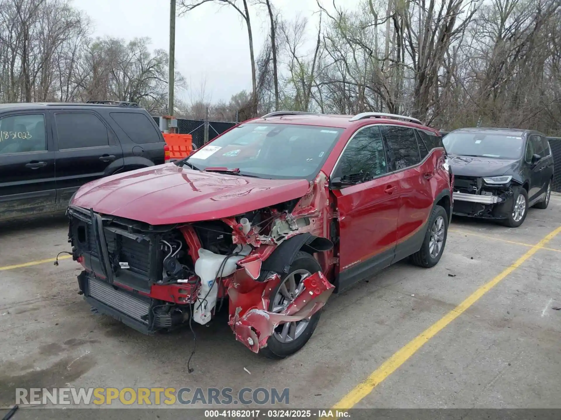 2 Фотография поврежденного автомобиля 3GKALPEG5RL142276 GMC TERRAIN 2024