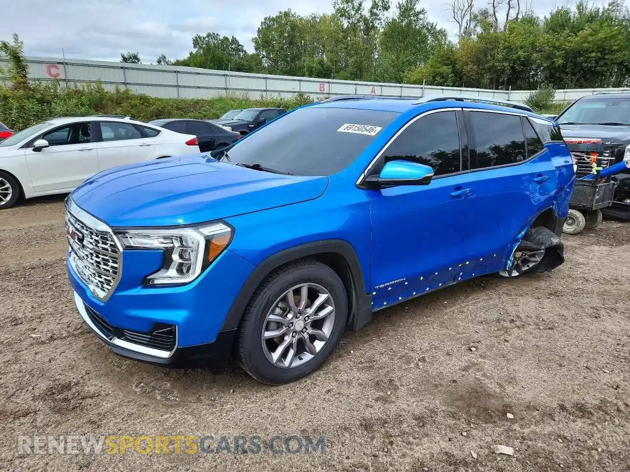 1 Photograph of a damaged car 3GKALPEG7RL191544 GMC TERRAIN 2024