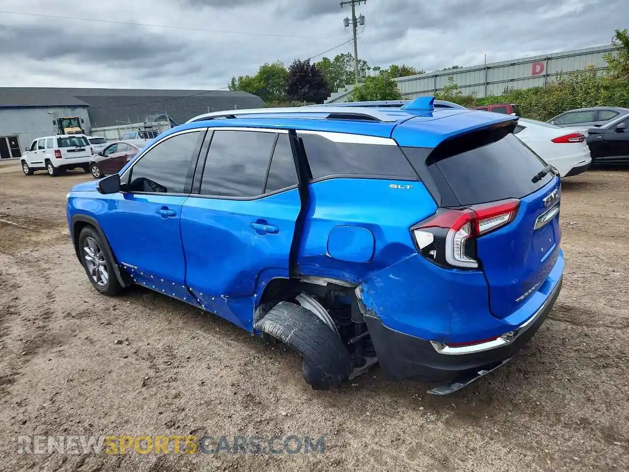 2 Photograph of a damaged car 3GKALPEG7RL191544 GMC TERRAIN 2024