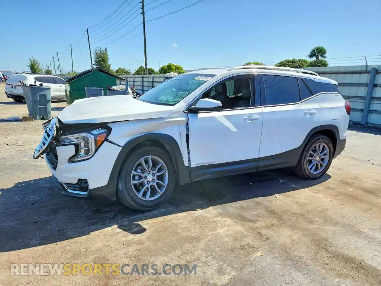 1 Photograph of a damaged car 3GKALPEGXRL275082 GMC TERRAIN 2024