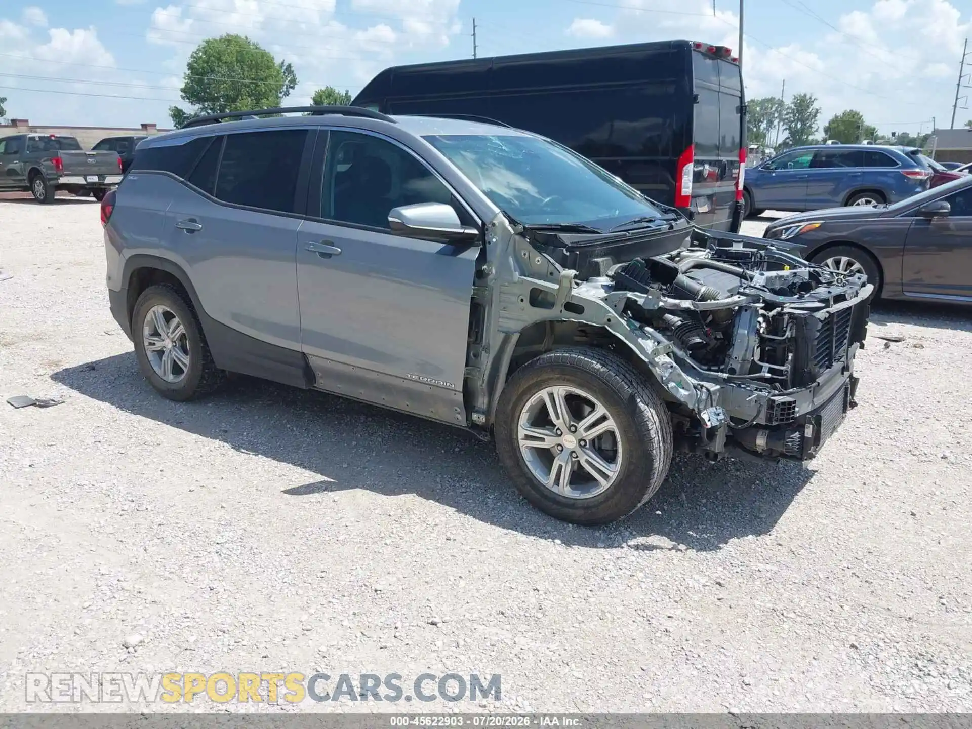 1 Photograph of a damaged car 3GKALTEG0RL242732 GMC TERRAIN 2024