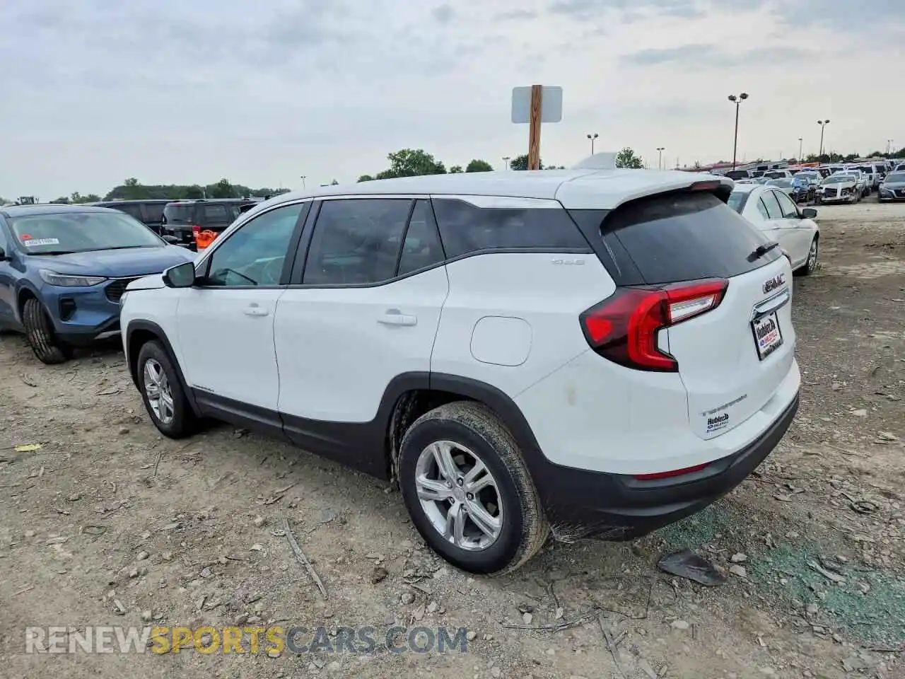 2 fotografías del automóvil dañado 3GKALTEG0RL287069 GMC TERRAIN 2024