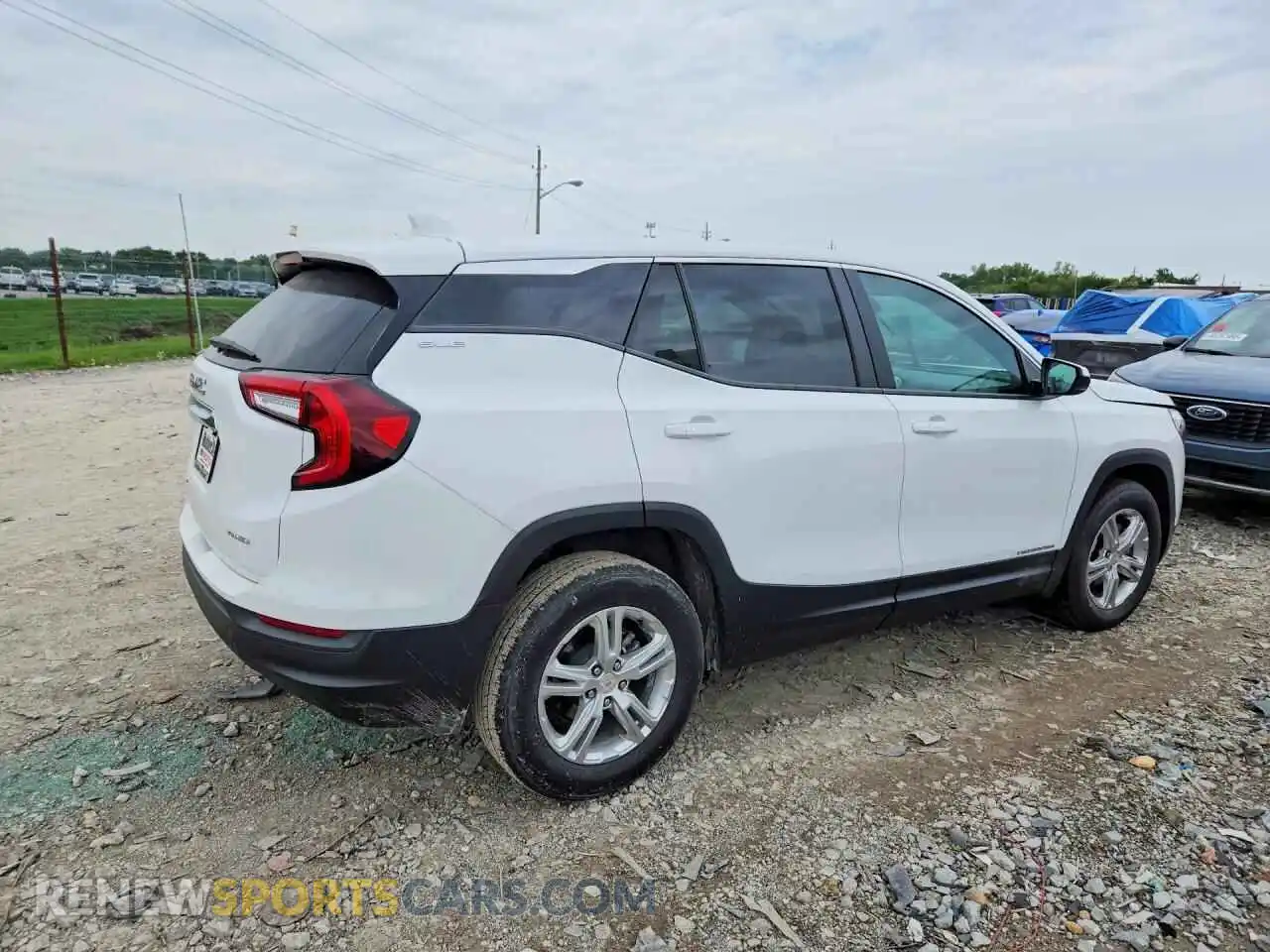 3 fotografías del automóvil dañado 3GKALTEG0RL287069 GMC TERRAIN 2024