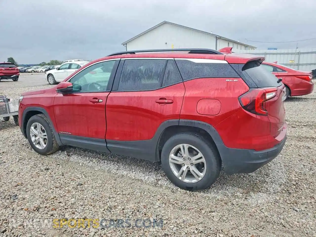 2 fotografías del automóvil dañado 3GKALTEG0RL385650 GMC TERRAIN 2024