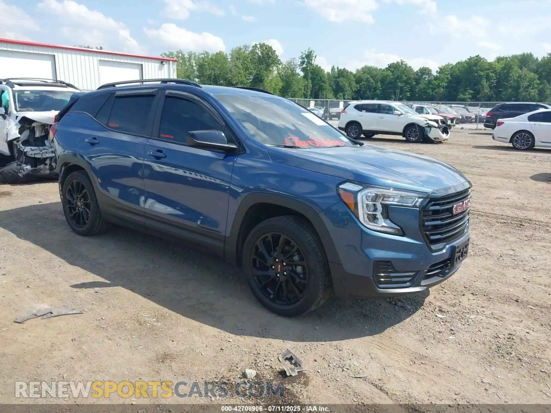 1 Photograph of a damaged car 3GKALTEG1RL146382 GMC TERRAIN 2024