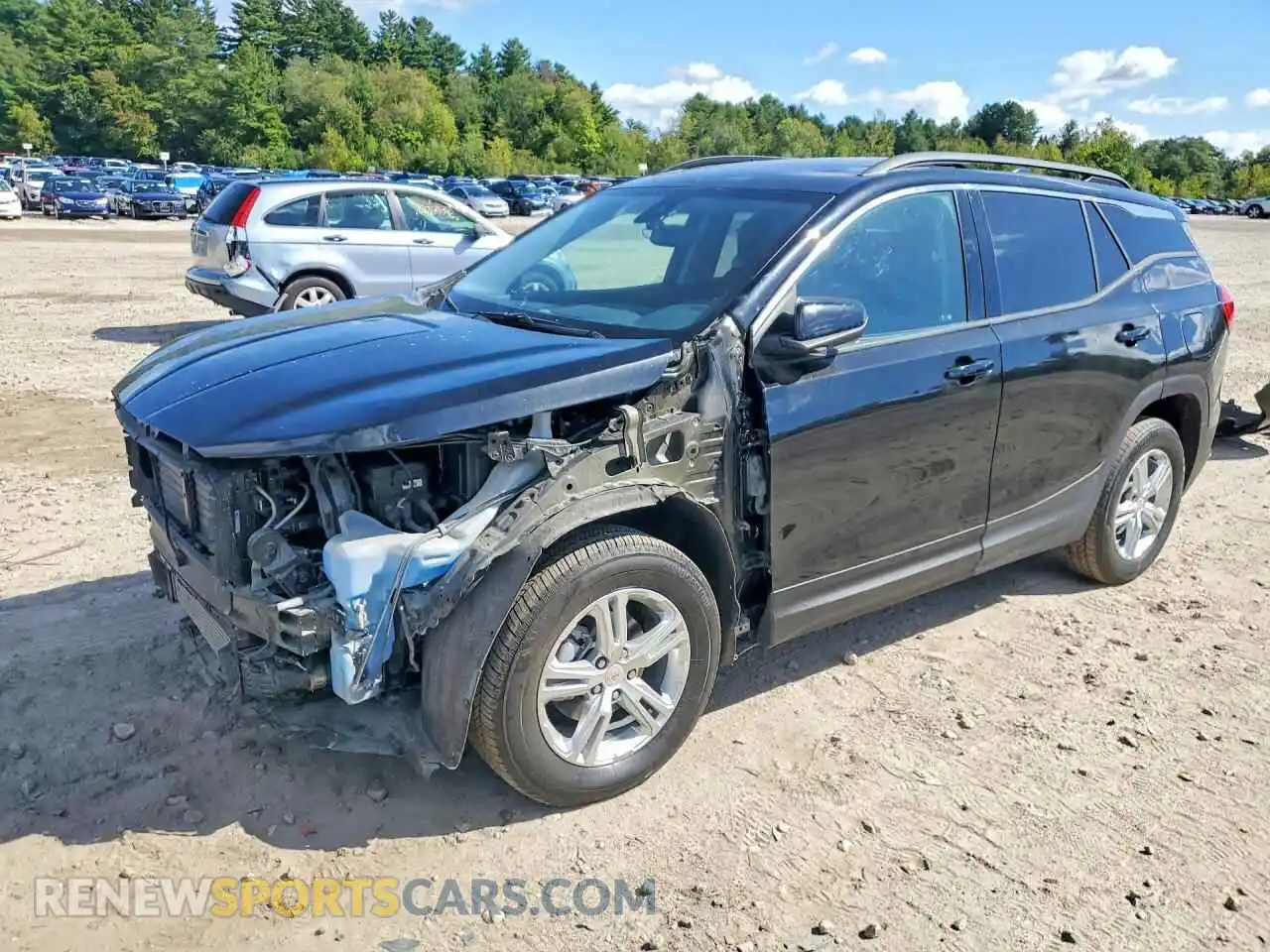 1 Photograph of a damaged car 3GKALTEG1RL376066 GMC TERRAIN 2024