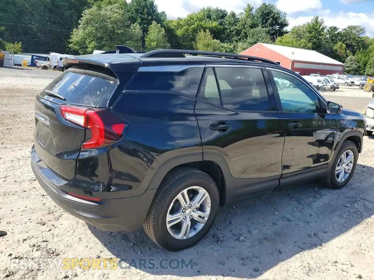 3 Photograph of a damaged car 3GKALTEG1RL376066 GMC TERRAIN 2024