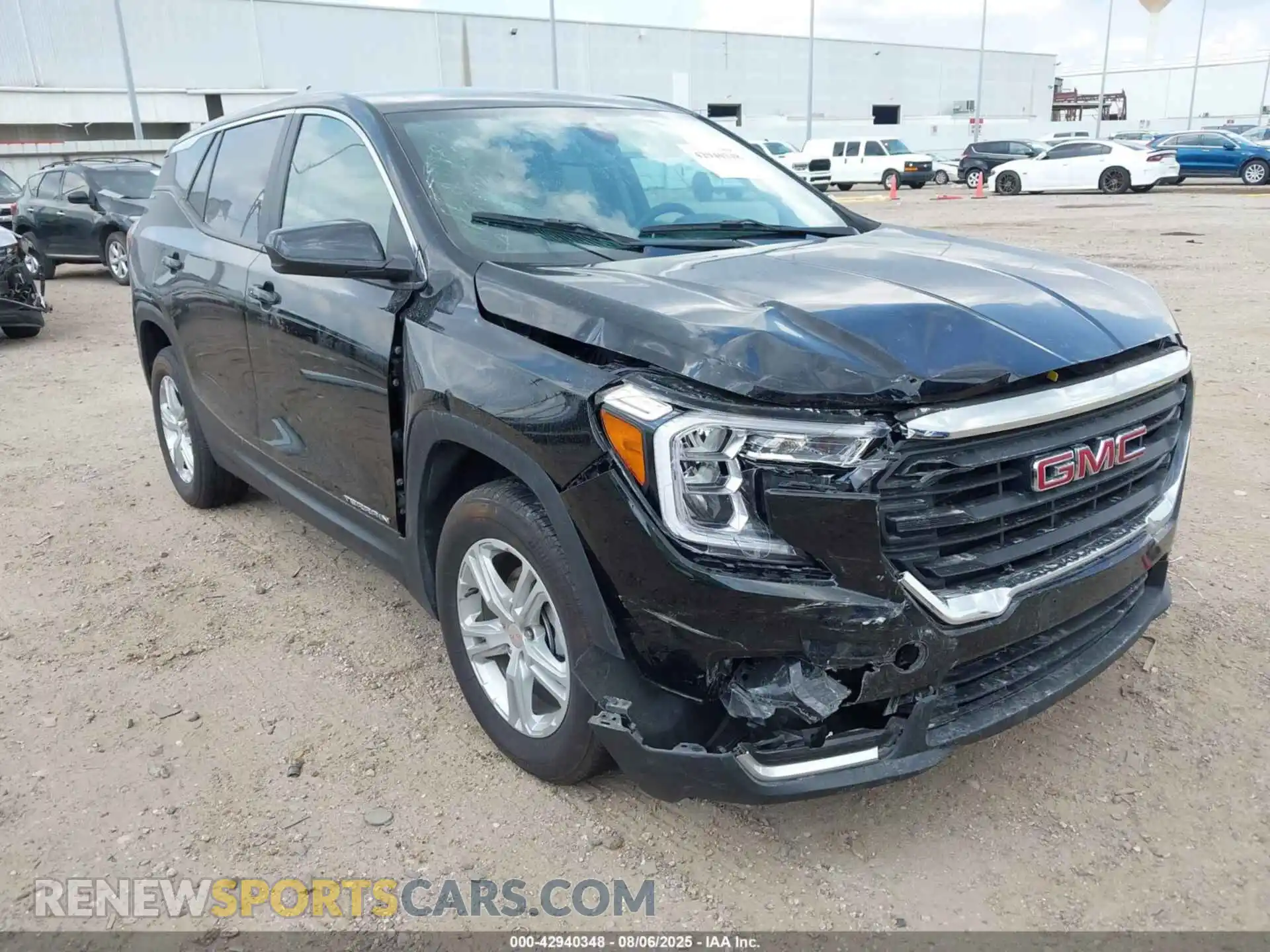 1 Photograph of a damaged car 3GKALTEG1RL376973 GMC TERRAIN 2024