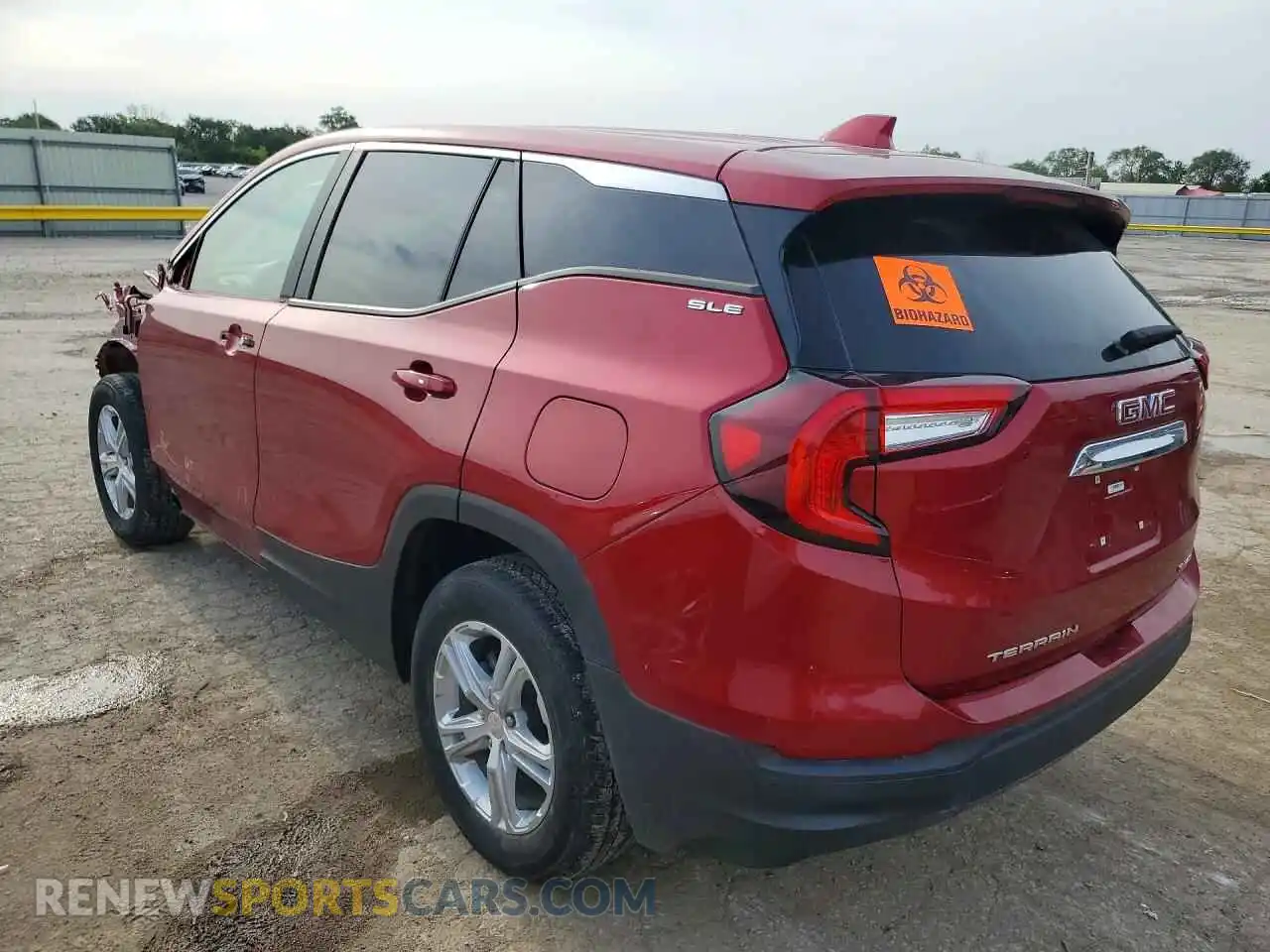 2 fotografías del automóvil dañado 3GKALTEG1RL377623 GMC TERRAIN 2024