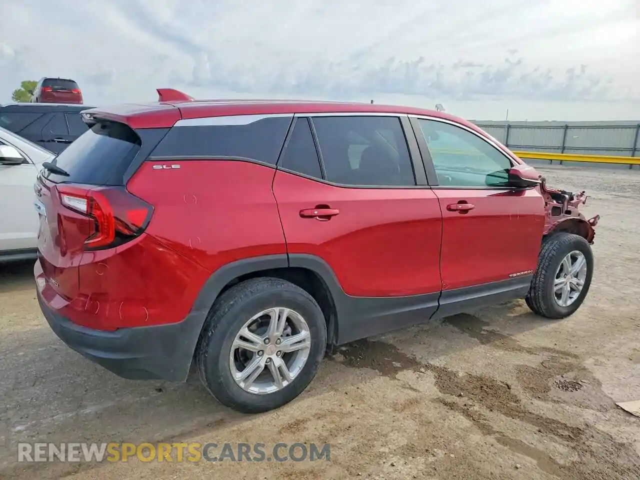 3 fotografías del automóvil dañado 3GKALTEG1RL377623 GMC TERRAIN 2024