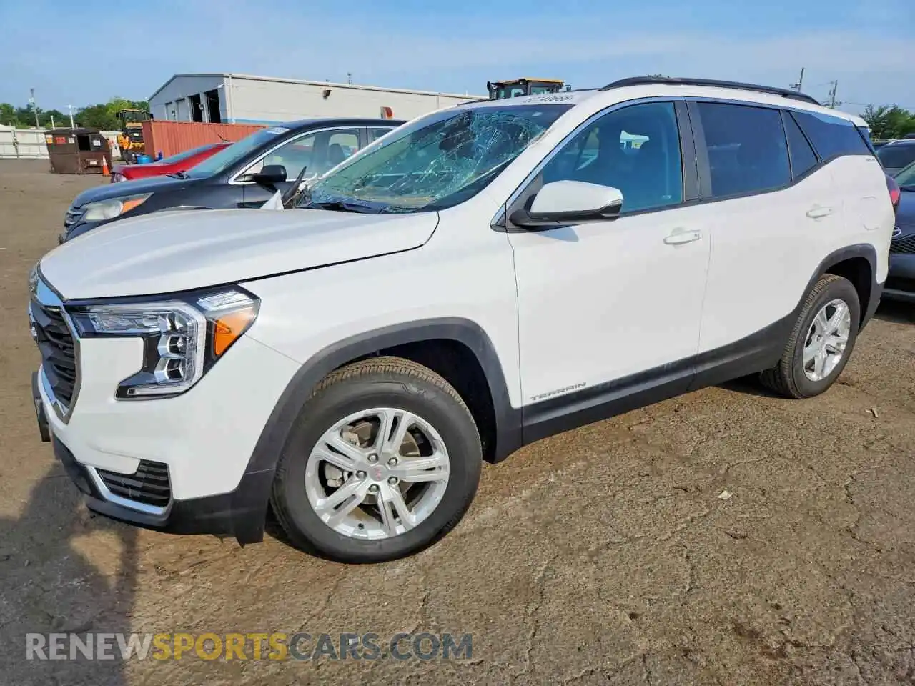 1 Photograph of a damaged car 3GKALTEG1RL386435 GMC TERRAIN 2024