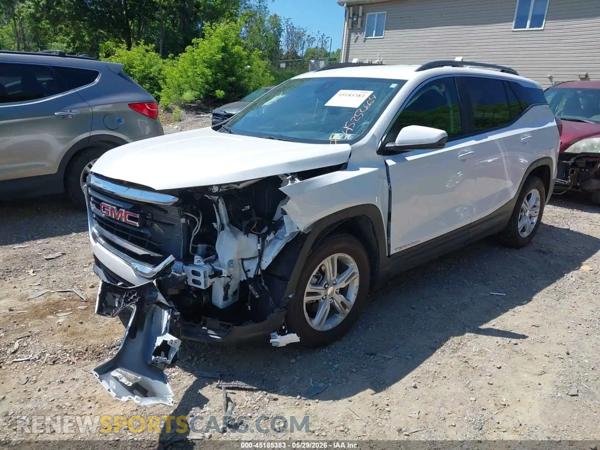 2 Photograph of a damaged car 3GKALTEG1RL393627 GMC TERRAIN 2024