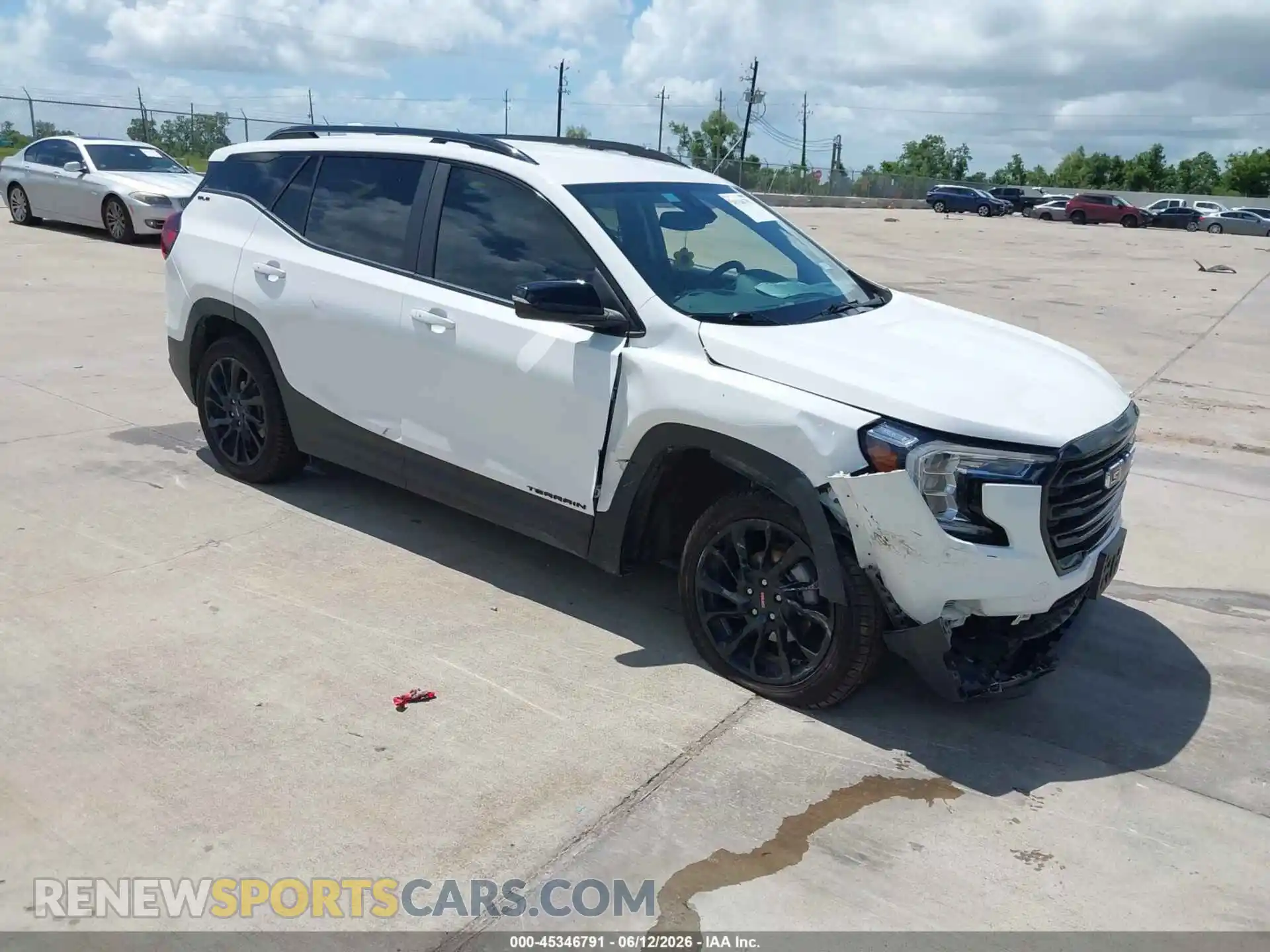1 Photograph of a damaged car 3GKALTEG2RL245616 GMC TERRAIN 2024
