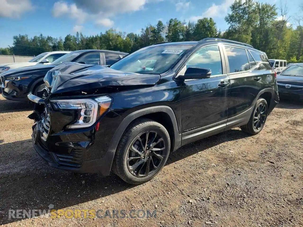 1 fotografías del automóvil dañado 3GKALTEG2RL279149 GMC TERRAIN 2024