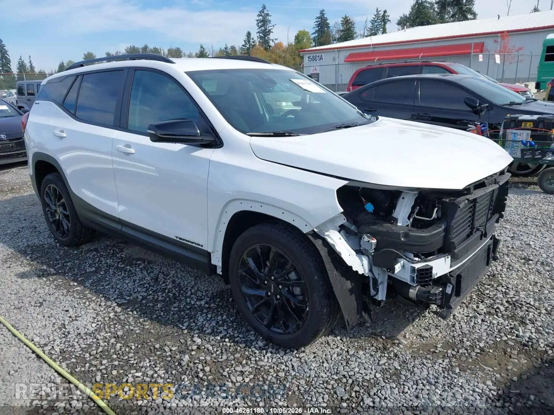 1 Photograph of a damaged car 3GKALTEG2RL344291 GMC TERRAIN 2024