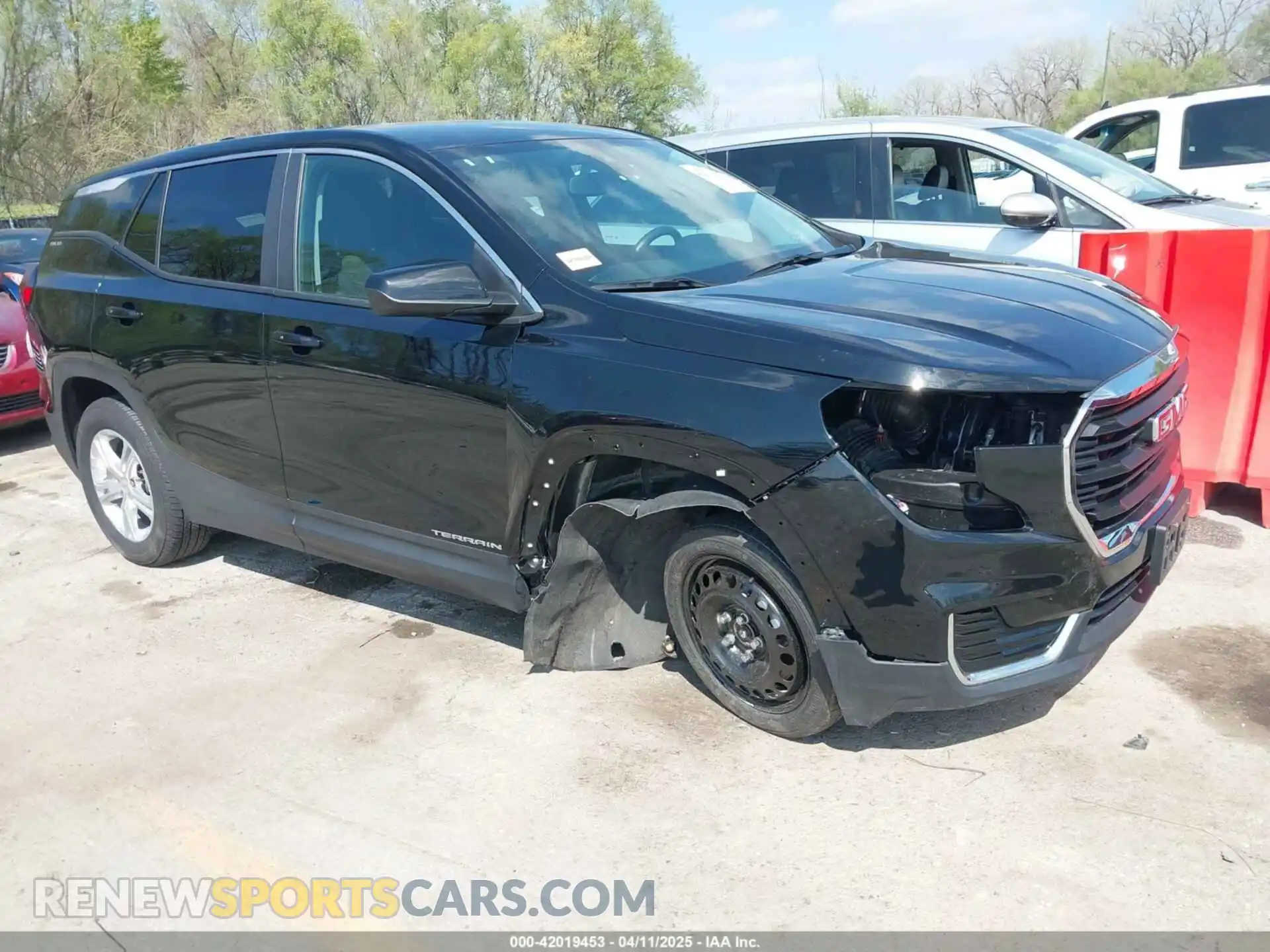 1 Photograph of a damaged car 3GKALTEG2RL373712 GMC TERRAIN 2024
