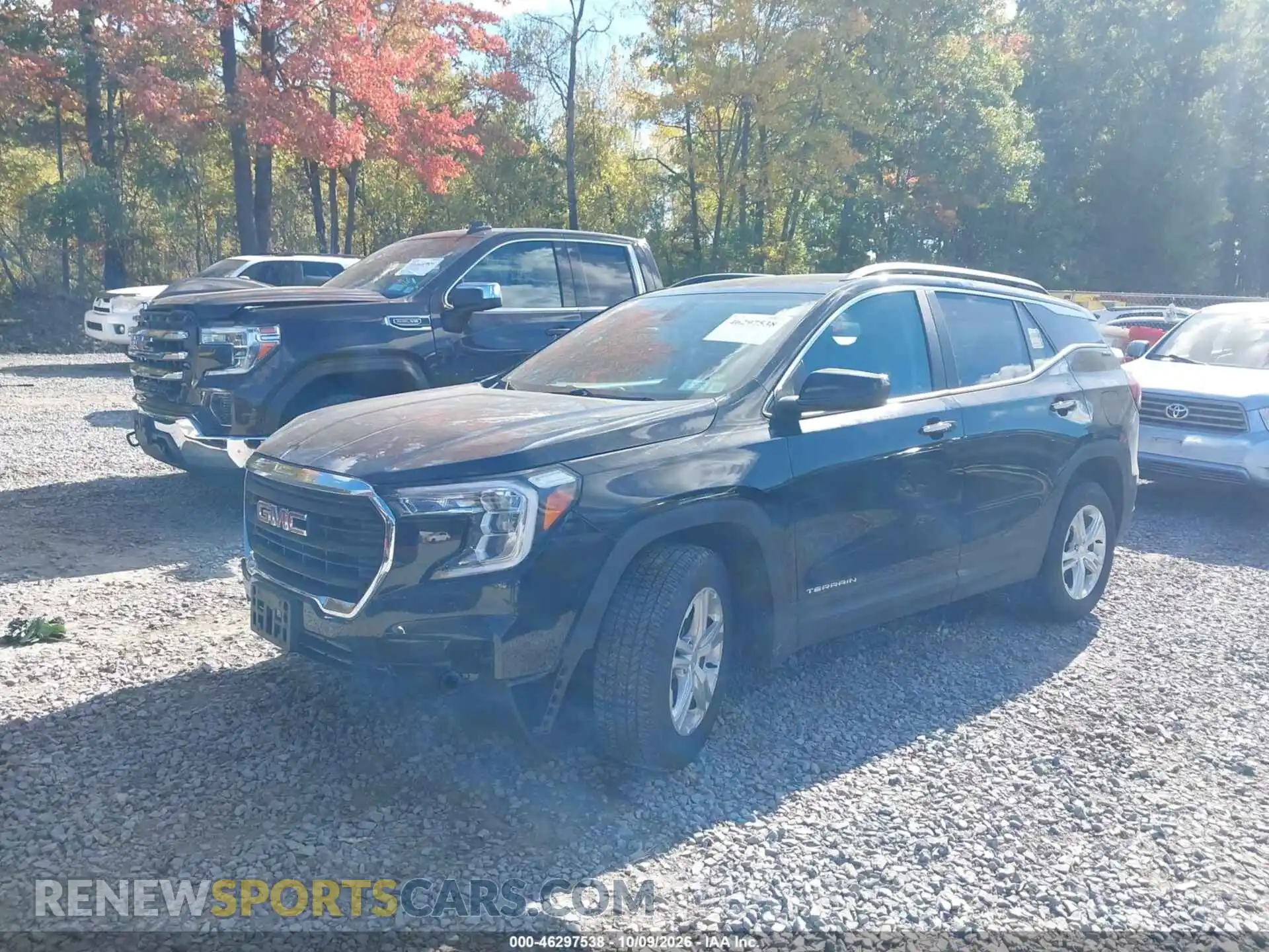 2 fotografías del automóvil dañado 3GKALTEG2RL400701 GMC TERRAIN 2024
