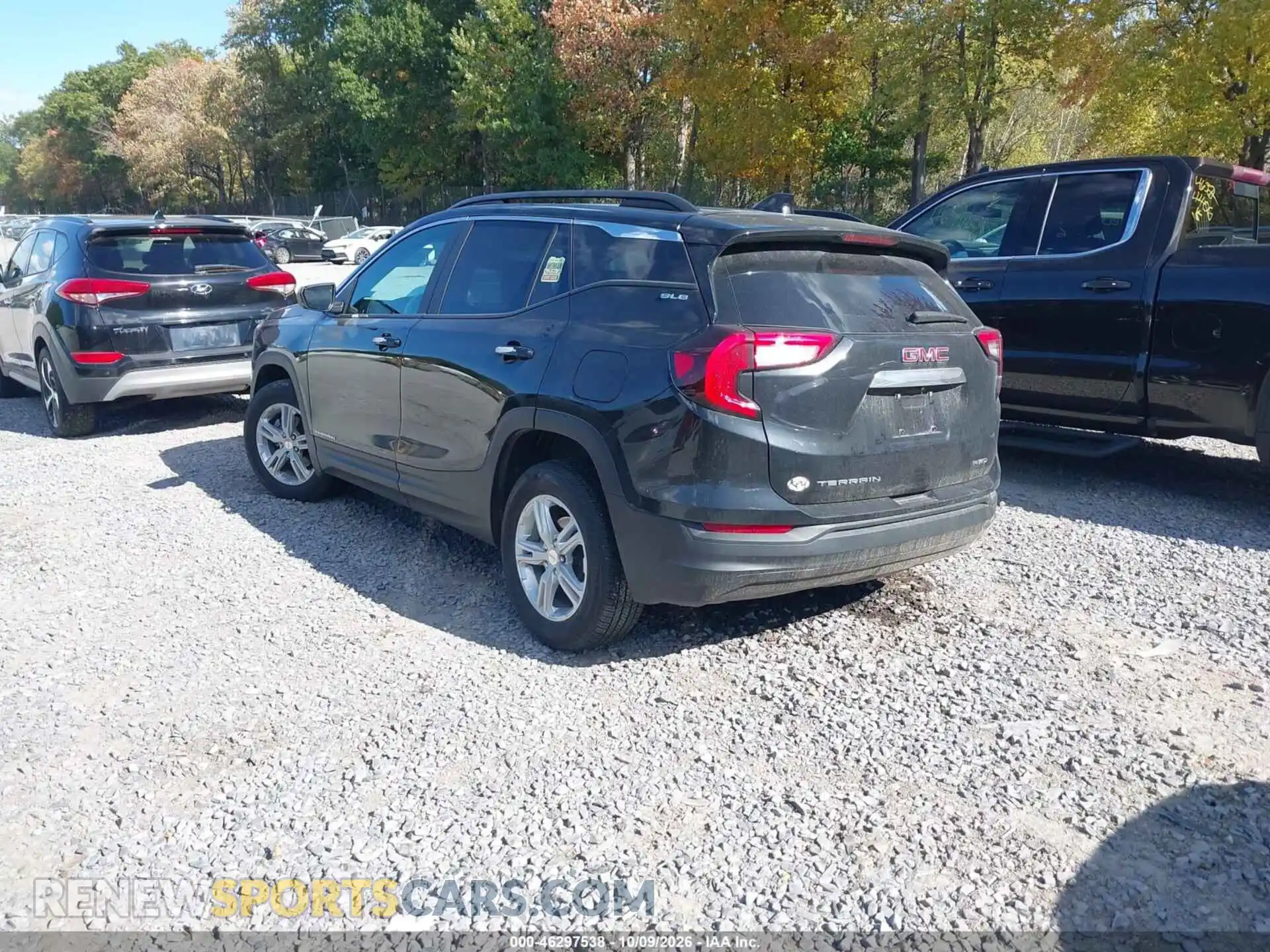 3 fotografías del automóvil dañado 3GKALTEG2RL400701 GMC TERRAIN 2024