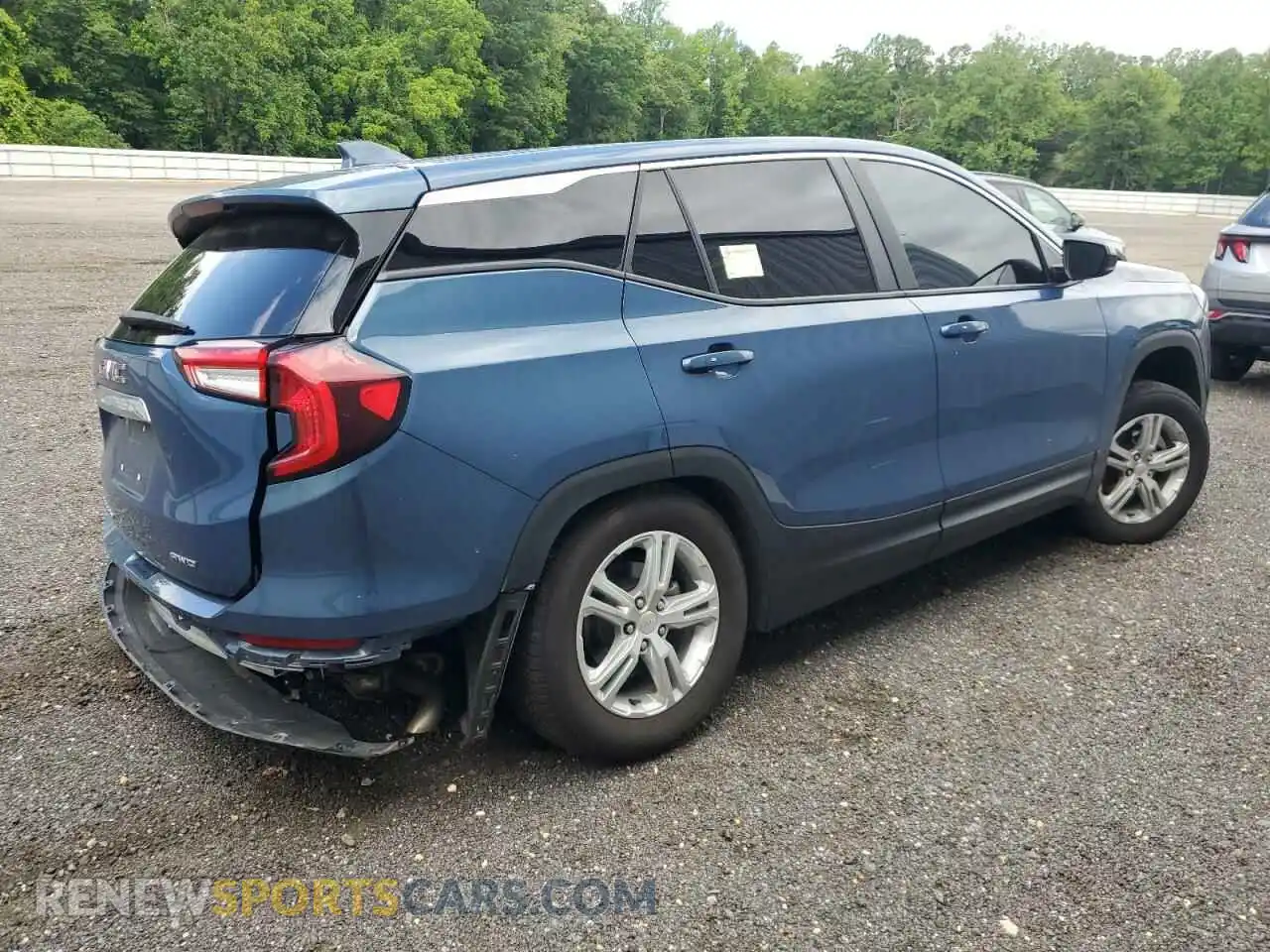 3 Photograph of a damaged car 3GKALTEG3RL283680 GMC TERRAIN 2024