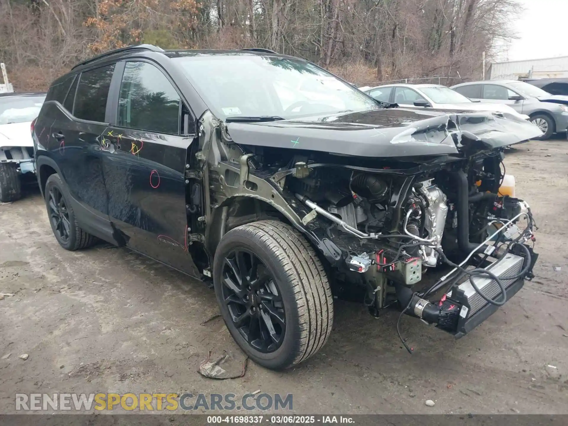 1 Photograph of a damaged car 3GKALTEG3RL320792 GMC TERRAIN 2024