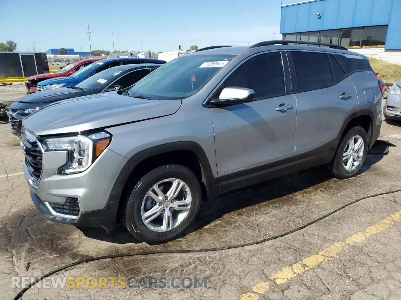 1 Photograph of a damaged car 3GKALTEG5RL141895 GMC TERRAIN 2024